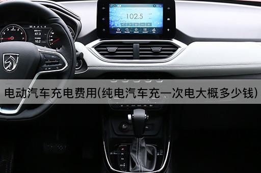 电动汽车充电费用(纯电汽车充一次电大概多少钱)
