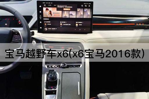 宝马越野车x6(x6宝马2016款)