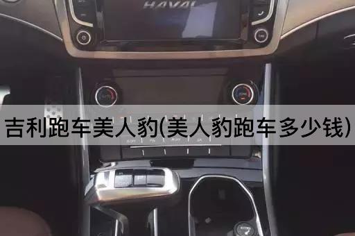吉利跑车美人豹(美人豹跑车多少钱)
