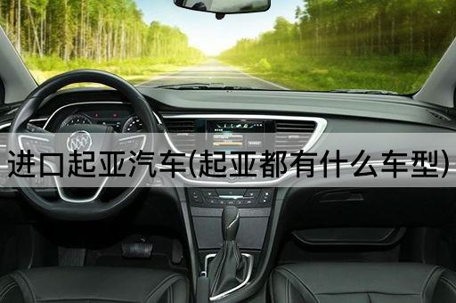 进口起亚汽车(起亚都有什么车型)