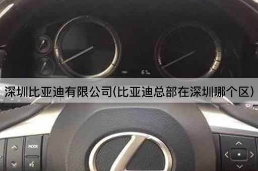 深圳比亚迪有限公司(比亚迪总部在深圳哪个区)