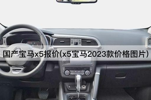 国产宝马x5报价(x5宝马2023款价格图片)