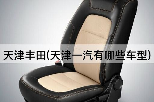 天津丰田(天津一汽有哪些车型)