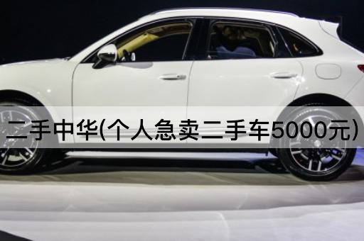 二手中华(个人急卖二手车5000元)
