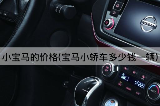 小宝马的价格(宝马小轿车多少钱一辆)