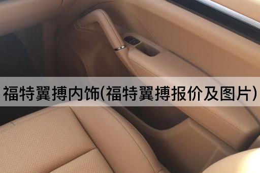 福特翼搏内饰(福特翼搏报价及图片)