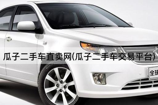 瓜子二手车直卖网(瓜子二手车交易平台)
