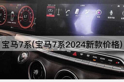 宝马7系(宝马7系2024新款价格)