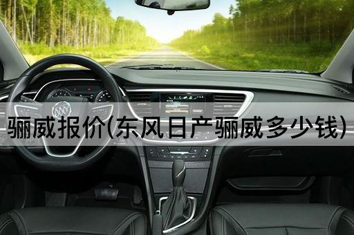 骊威报价(东风日产骊威多少钱)