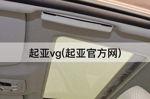 起亚vg(起亚官方网)