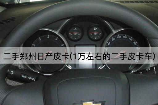 二手郑州日产皮卡(1万左右的二手皮卡车)