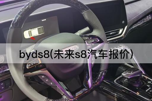 byds8(未来s8汽车报价)