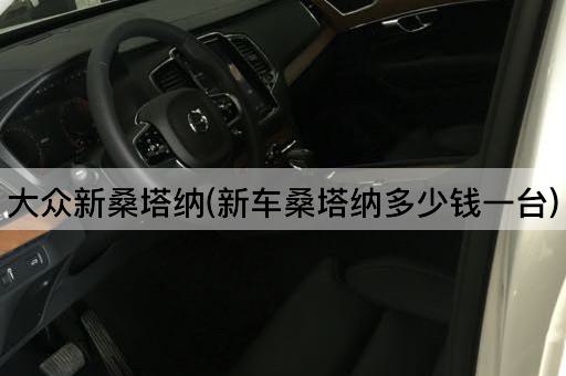 大众新桑塔纳(新车桑塔纳多少钱一台)