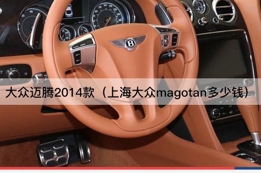大众迈腾2014款（上海大众magotan多少钱）