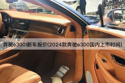奔驰e300l新车报价(2024款奔驰e300国内上市时间)