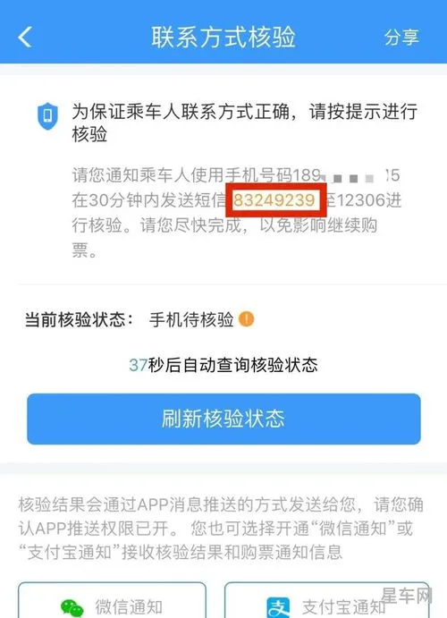 帮别人买票手机号核验(手机号要怎样通过核验)