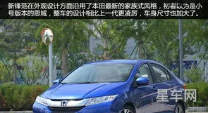 本田锋范最低价格(本田锋范轿车价格及图片)
