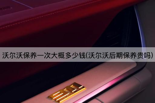 沃尔沃保养一次大概多少钱(沃尔沃后期保养贵吗)